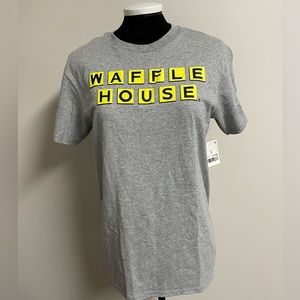 WAFFLE HOUSE graphic tee, NWT, Kids size 18 or can fit as a woman’s size small